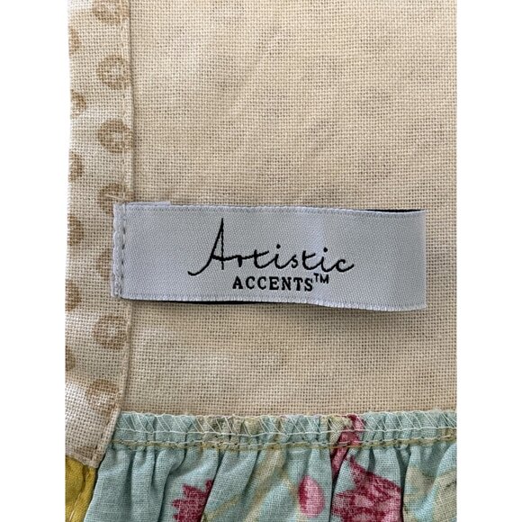 Set of 2 Artistic Accents Embroidered Cotton Kitchen Towels – Bird & Rabbit Moti - Picture 6 of 15